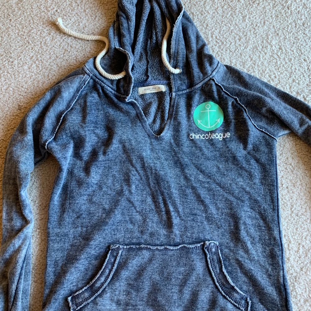 Chincoteague sweater jacket cotton
